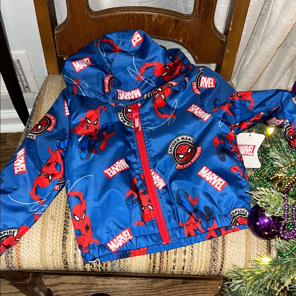 Marvel Spider-Man Blue and Red Kids' Jacket